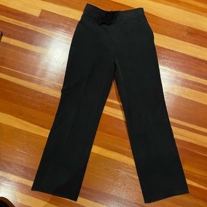 Black with glitter MIU MIU wide leg trousers